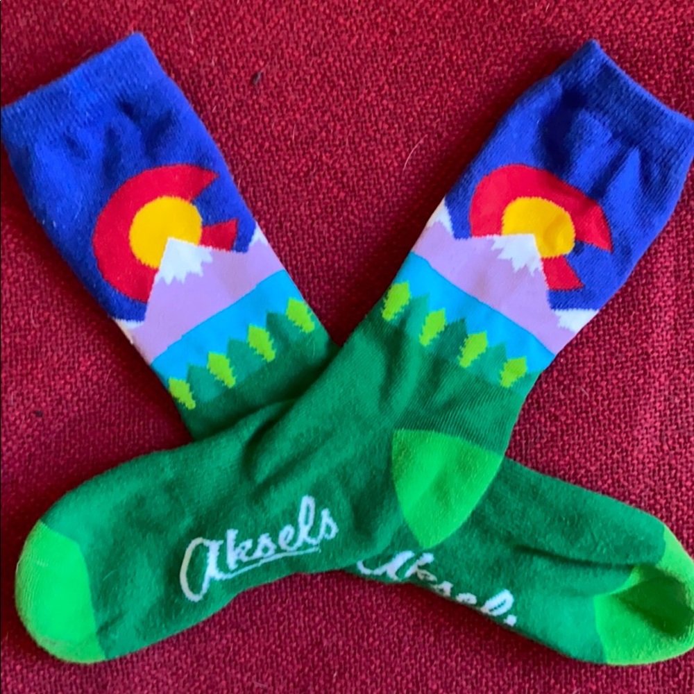 Colorado mountain socks